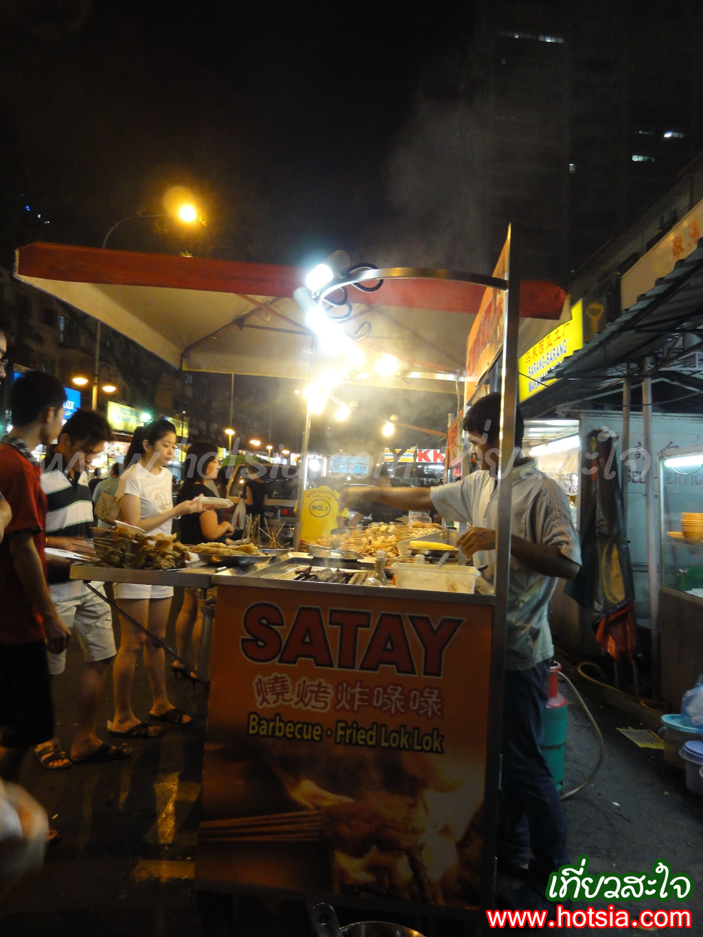 เที่ยวมาเลเซีย ถนนจรัญอลอถนนสายอาหารกัวลาลัมเปอร์