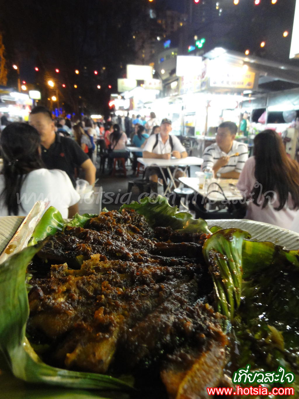 เที่ยวเกาะปีนัง อีกันบาก้า (Ikan Bakar) ปลากระเบนย่างเกาะปีนัง