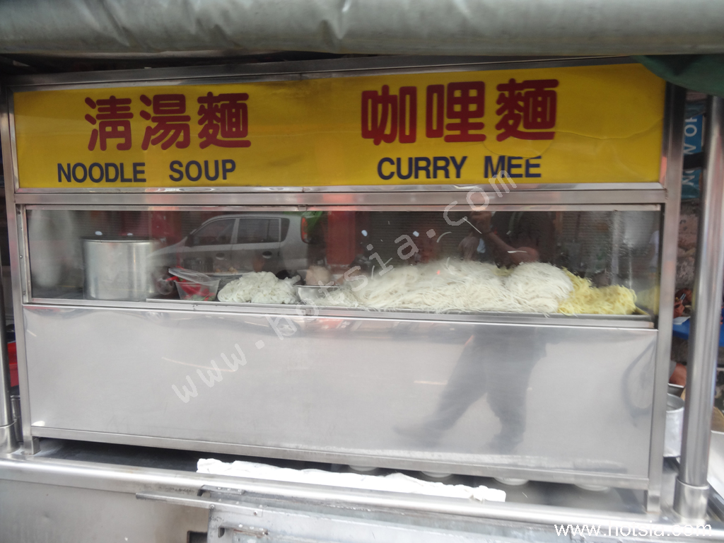 เกาะปีนัง บะหมี่น้ำใสกุ้ง