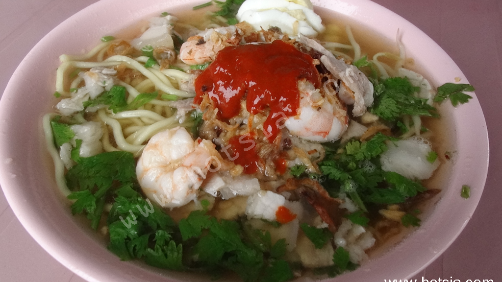 เกาะปีนัง บะหมี่น้ำใสกุ้ง