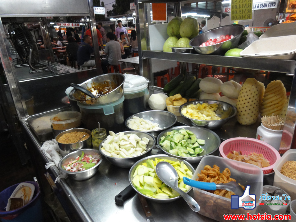เที่ยวเกาะปีนัง โรจั๊ก (ROJAK) ผลไม้น้ำปลาหวานเกาะปีนัง