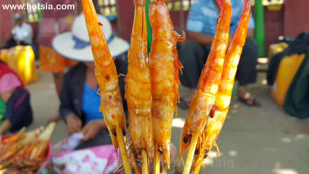 เขตอิรวดี อาหารการกินหาดหง่วยวง พม่า