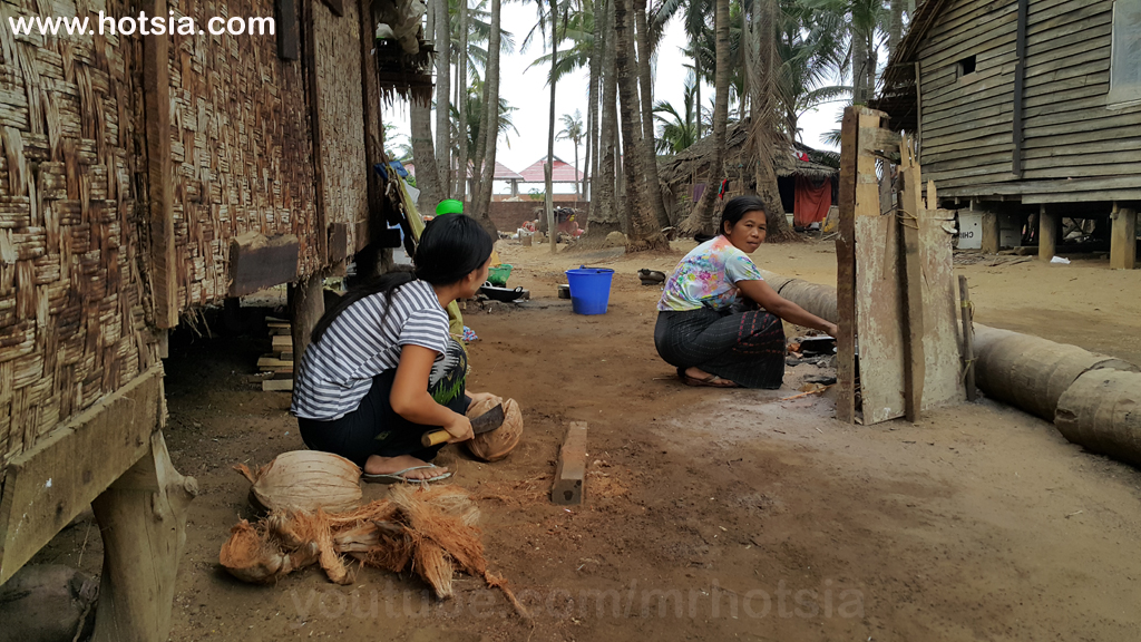 เขตอิรวดี เสน่ห์ปลายจวักสาวพม่า หาดหง่วยวง อ่างเบงกอล พม่า