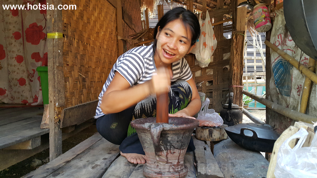 เขตอิรวดี เสน่ห์ปลายจวักสาวพม่า หาดหง่วยวง อ่างเบงกอล พม่า