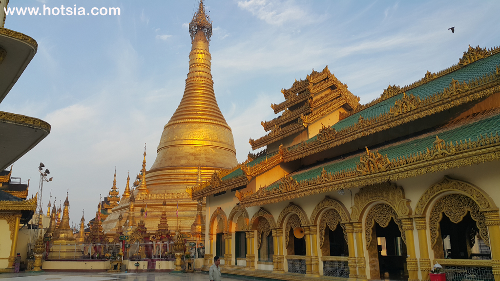 เขตอิรวดี เจดีย์ชเวมอดอหรือพระธาตุมุเตา พะสิม