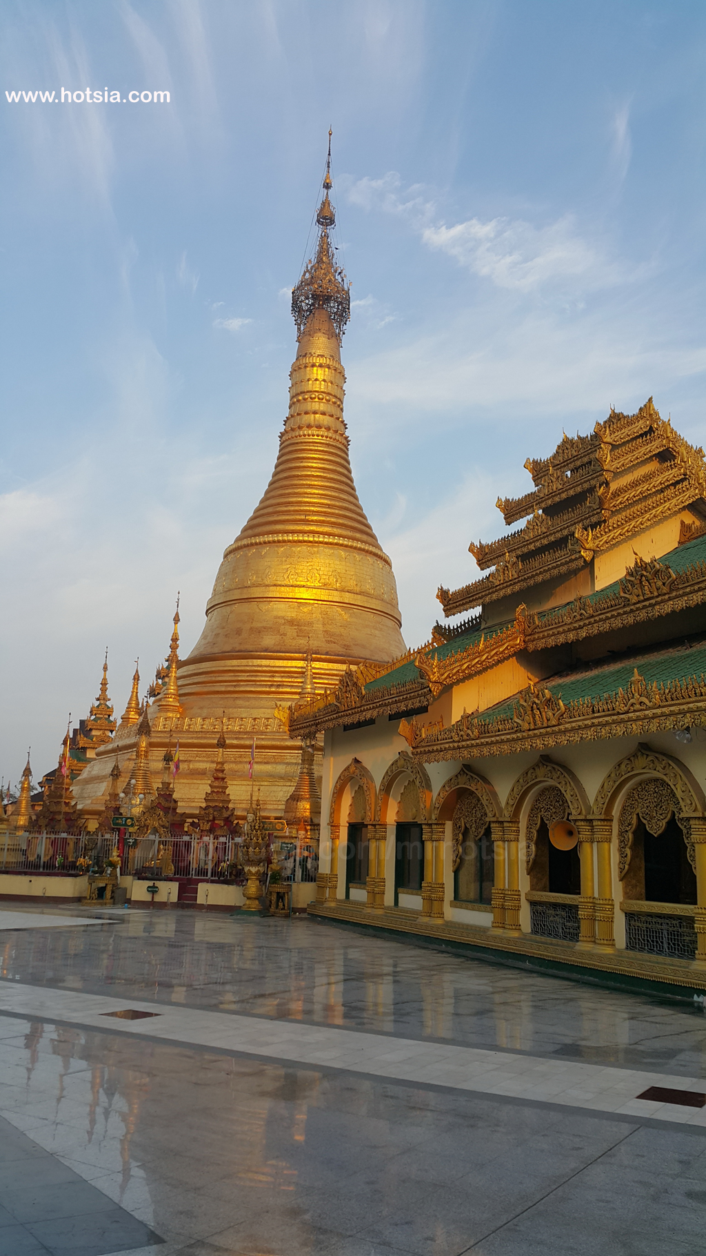 เขตอิรวดี เจดีย์ชเวมอดอหรือพระธาตุมุเตา พะสิม