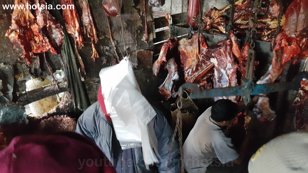 รัฐชิน พม่า ตลาดเช้าชาวเมืองฮักคา
