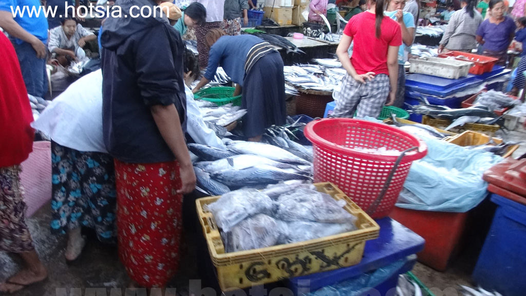 เที่ยวเมืองทวาย เขตตะนาวศรี ด้วยตัวเอง ตลาดเช้าทวาย