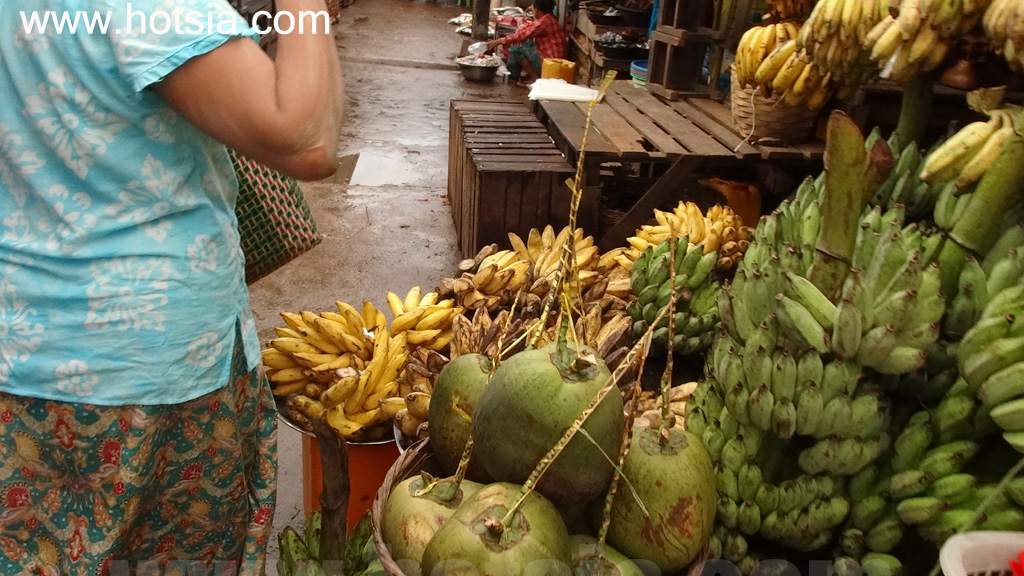 เที่ยวพะอัน รัฐกะเหรี่ยงด้วยตัวเอง ตลาดเช้าเมืองพะอัน