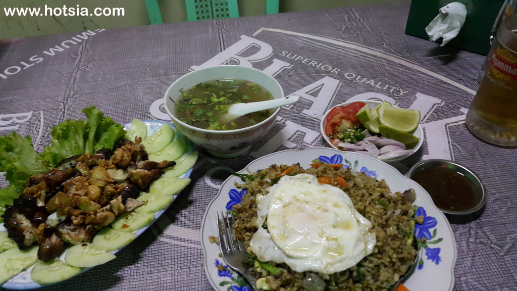 แบกเป้เที่ยวกะเล่-มโหย่ อาหารการกินในกะเล่-มโหย่