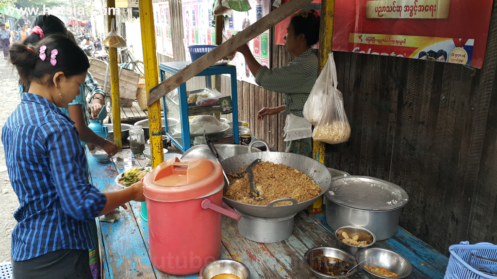 แบกเป้เที่ยวกะเล่-มโหย่ อาหารการกินในกะเล่-มโหย่