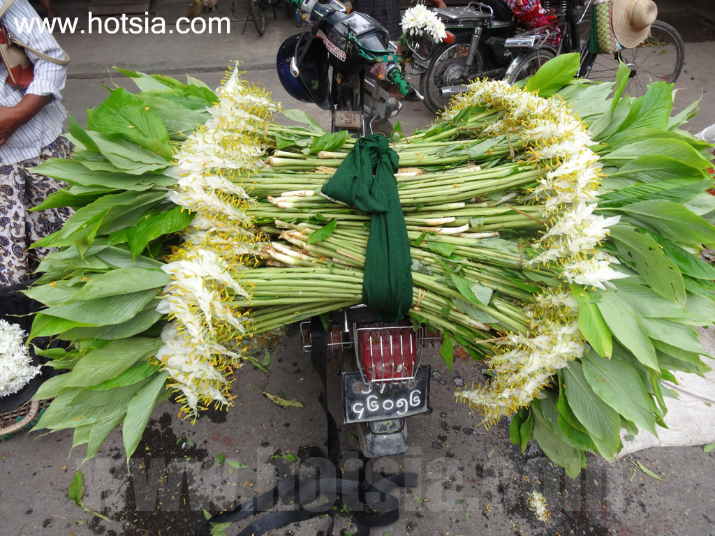 เที่ยวมัณฑะเลย์ด้วยตัวเอง ตลาดดอกไม้เมืองมัณฑะเลย์