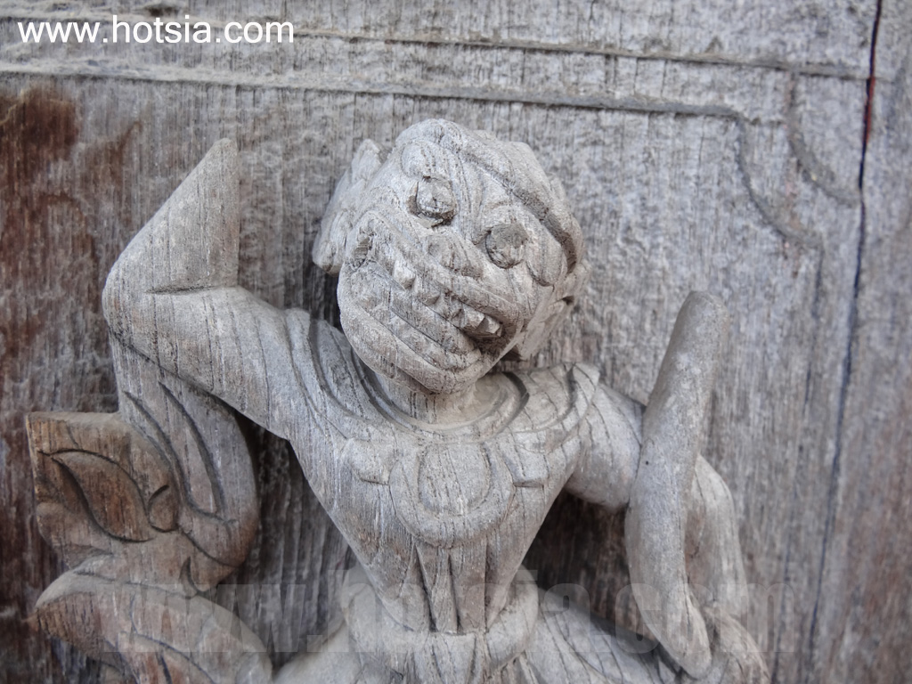 เที่ยวพม่าด้วยตัวเอง เที่ยวมัณฑะเลย์ด้วยตัวเอง SHWE NANDAW KYAUNG golden palace monastery