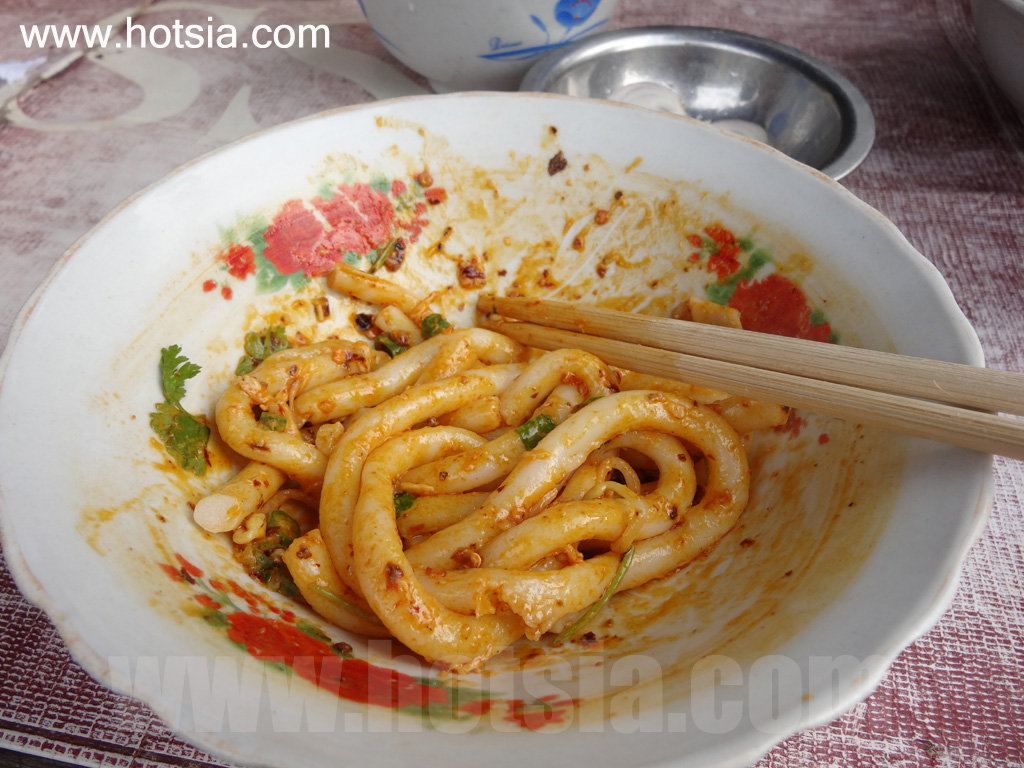 เที่ยวพม่าด้วยตัวเอง เที่ยวมัณฑะเลย์ด้วยตัวเอง ก๋วยเตี๋ยวขยำเส้น มัณฑะเลย์