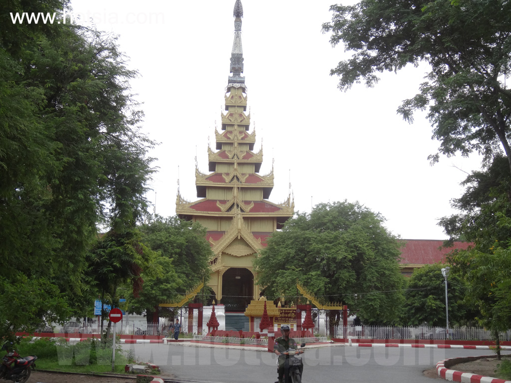 เที่ยวพม่าด้วยตัวเอง เที่ยวมัณฑะเลย์ด้วยตัวเอง พระราชวังมัณฑะเลย์