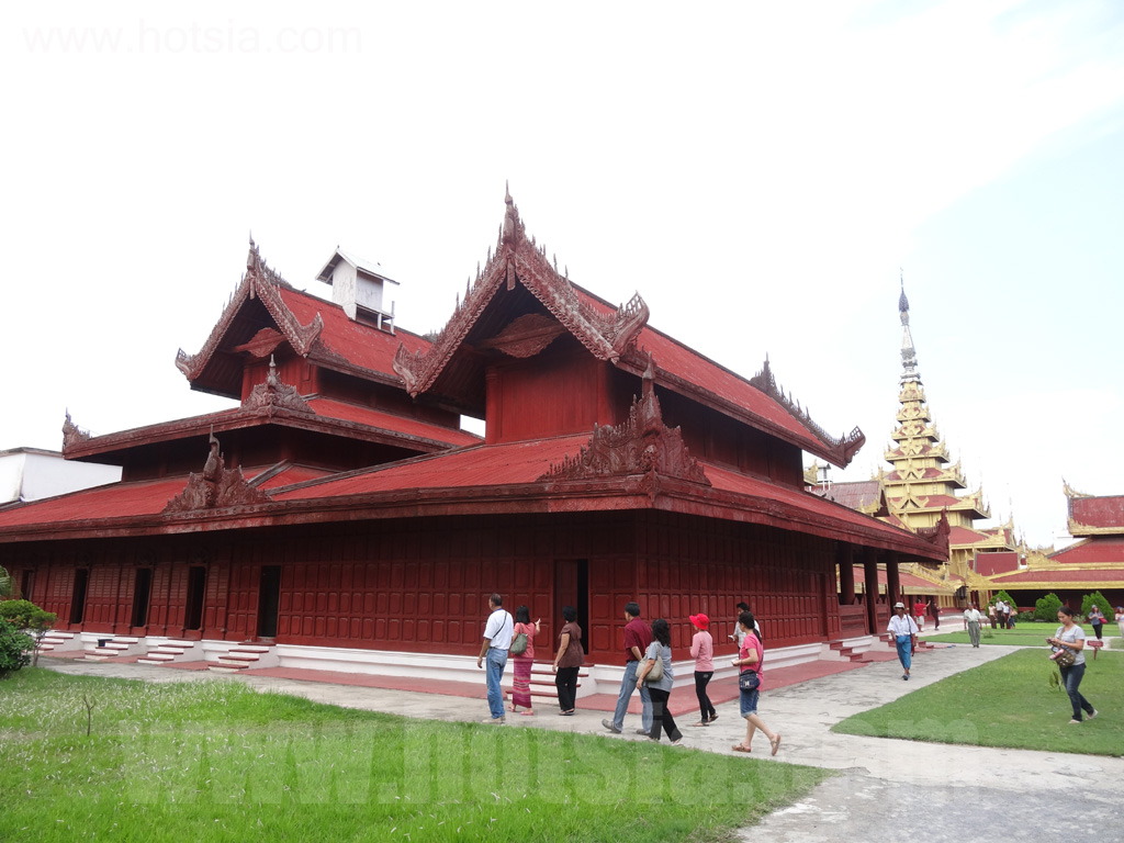 เที่ยวพม่าด้วยตัวเอง เที่ยวมัณฑะเลย์ด้วยตัวเอง พระราชวังมัณฑะเลย์