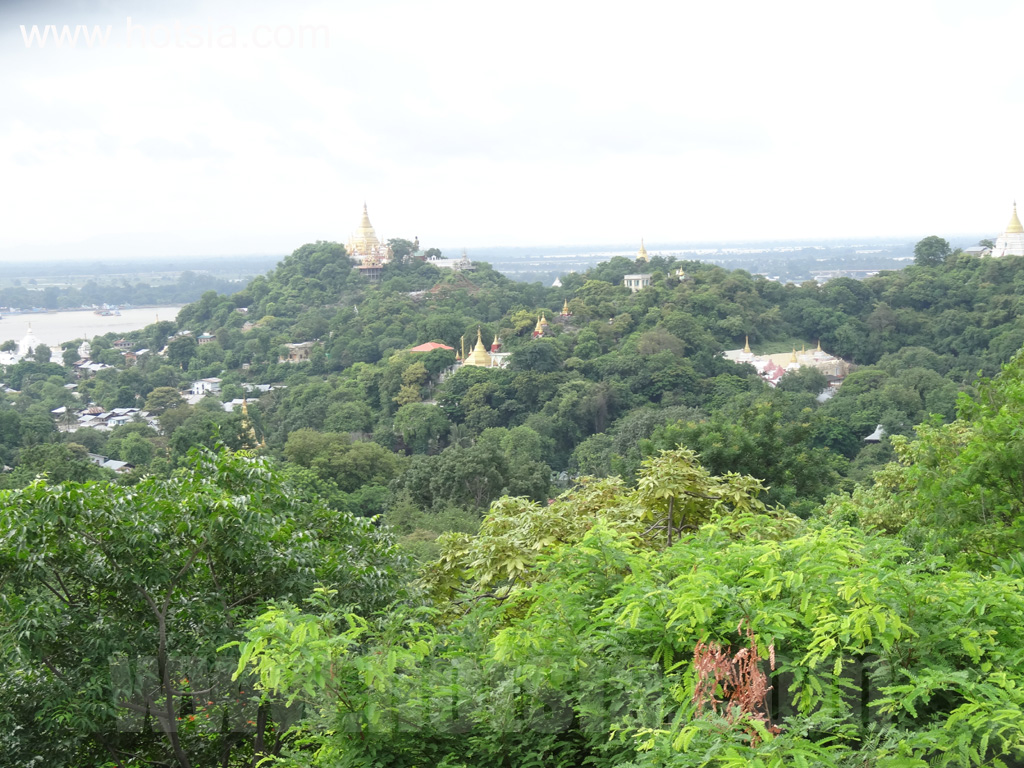 เที่ยวพม่าด้วยตัวเอง เที่ยวมัณฑะเลย์ด้วยตัวเอง Sagain Hills