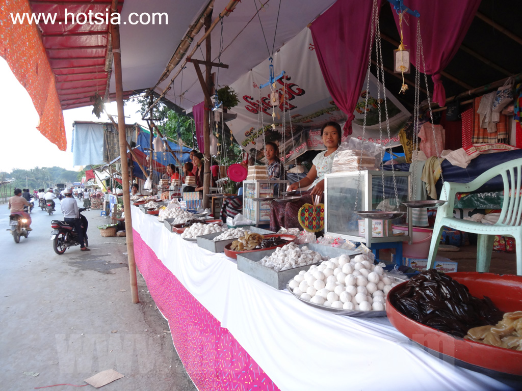 เที่ยวพม่าด้วยตัวเอง เที่ยวมัณฑะเลย์ด้วยตัวเอง ตลาดเทพี มัณฑะเลย์