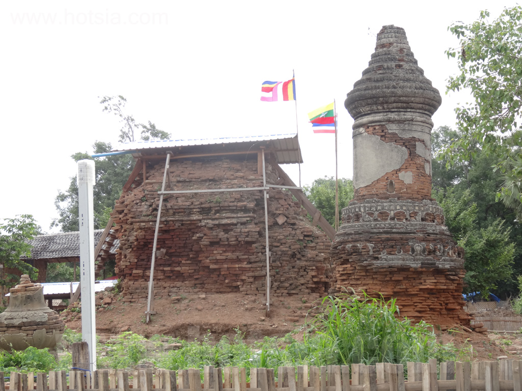 เที่ยวพม่าด้วยตัวเอง เที่ยวมัณฑะเลย์ด้วยตัวเอง สถูปบรรจุพระบรมอัฐิสมเด็จพระเจ้าอุทุมพร