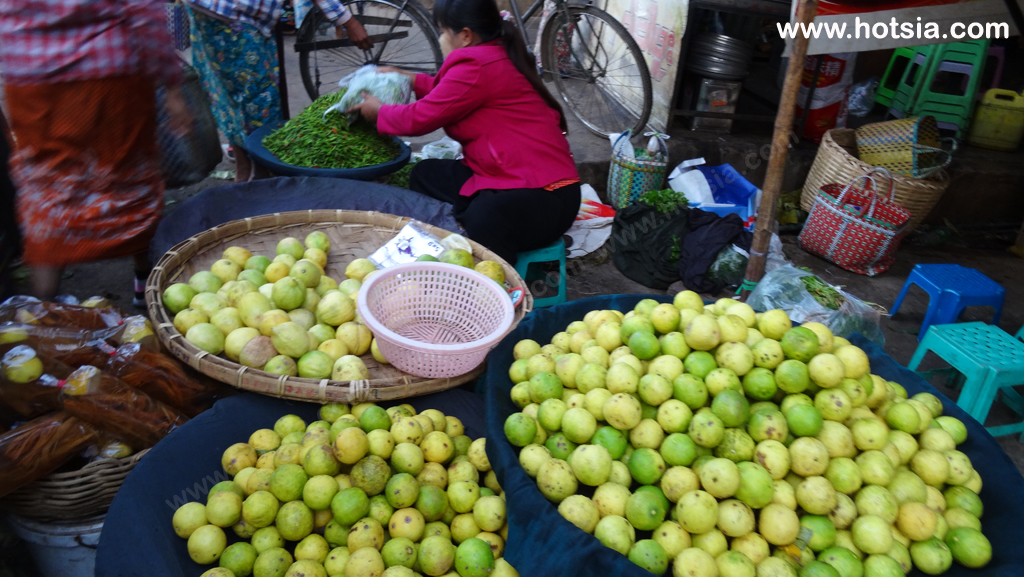 เที่ยวพม่า เมืองมิถิลา(Meiktila) ตลาดเช้าเมืองมิถิลา พม่า