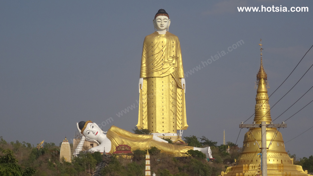 เที่ยวพม่า เมืองโมนยวา วัดโพธิ์ตาต่อง เมืองโมนยวา