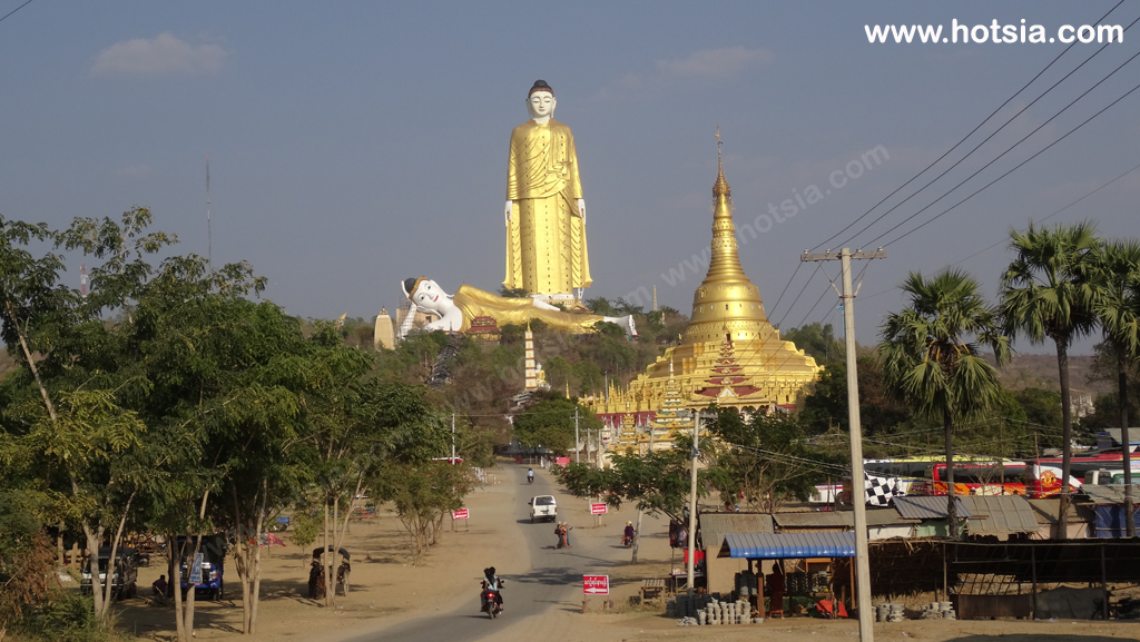เที่ยวพม่า เมืองโมนยวา วัดโพธิ์ตาต่อง เมืองโมนยวา