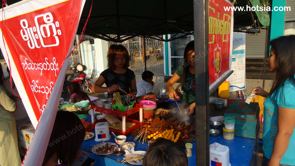 เที่ยวพม่า เมืองโมนยวา อาหารการกินชาวเมืองโมนยวา