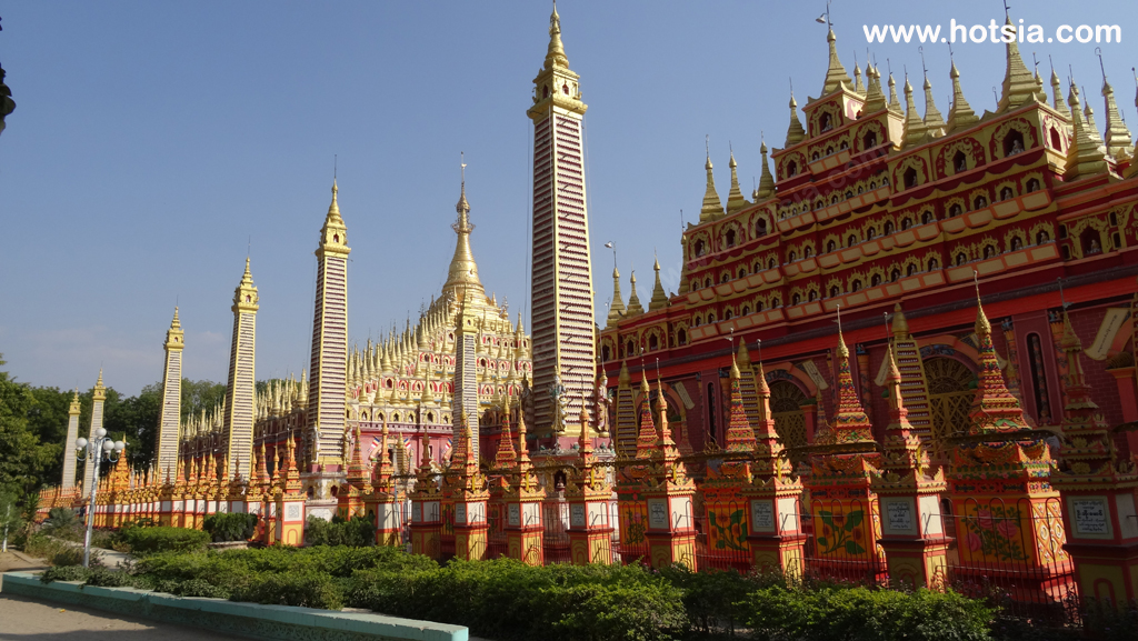 เที่ยวพม่า เมืองโมนยวา พระเจดีย์สัมพุทธกัดจอ เมืองโมนยวา