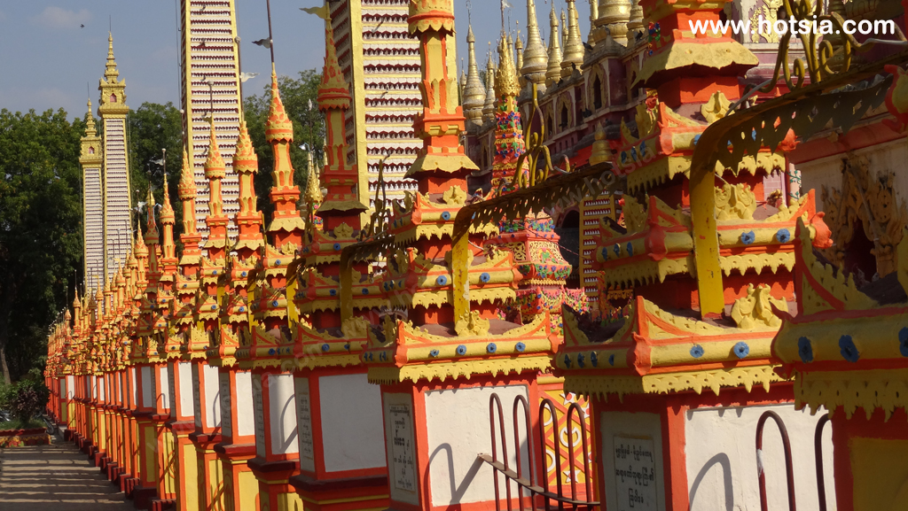 เที่ยวพม่า เมืองโมนยวา พระเจดีย์สัมพุทธกัดจอ เมืองโมนยวา