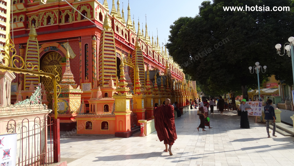เที่ยวพม่า เมืองโมนยวา พระเจดีย์สัมพุทธกัดจอ เมืองโมนยวา
