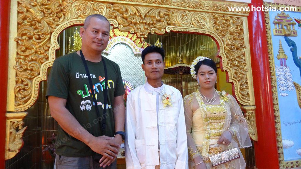 เที่ยวพม่า เมืองโมนยวา งานแต่งงานแบบพม่า เมืองโมนยวา