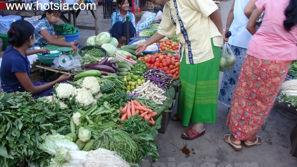 เที่ยวเมืองเนปิดอว์ด้วยตัวเอง ตลาดเย็นเนปิดอว์