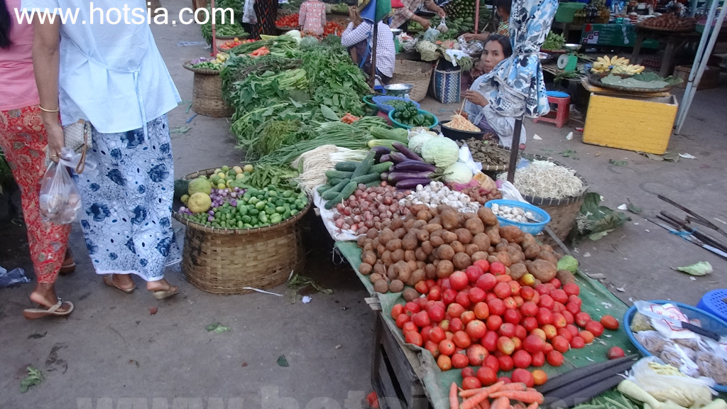 เที่ยวเมืองเนปิดอว์ด้วยตัวเอง ตลาดเย็นเนปิดอว์