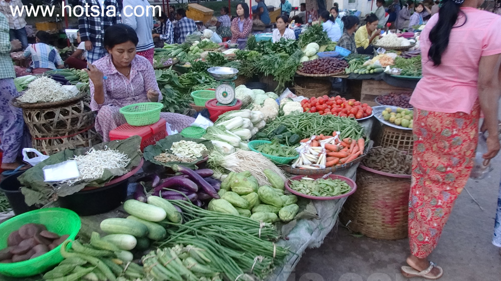 เที่ยวเมืองเนปิดอว์ด้วยตัวเอง ตลาดเย็นเนปิดอว์