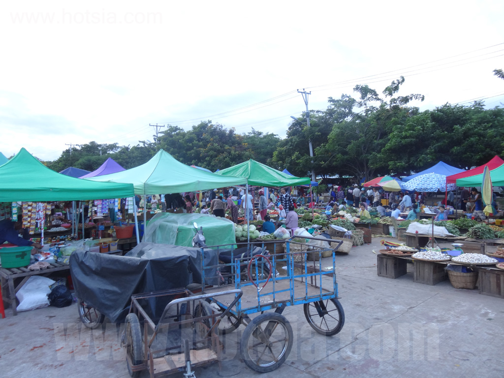 เที่ยวเมืองเนปิดอว์ด้วยตัวเอง ตลาดเย็นเนปิดอว์