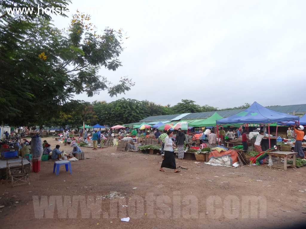 เที่ยวเนปิดอว์ด้วยตัวเอง ตลาดเช้าเมืองเนปิดอว์