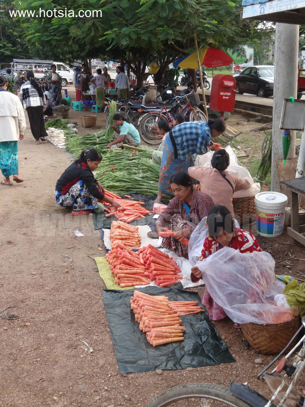 เที่ยวเนปิดอว์ด้วยตัวเอง ตลาดเช้าเมืองเนปิดอว์