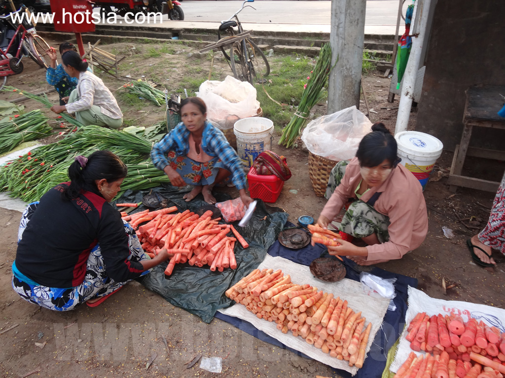 เที่ยวเนปิดอว์ด้วยตัวเอง ตลาดเช้าเมืองเนปิดอว์