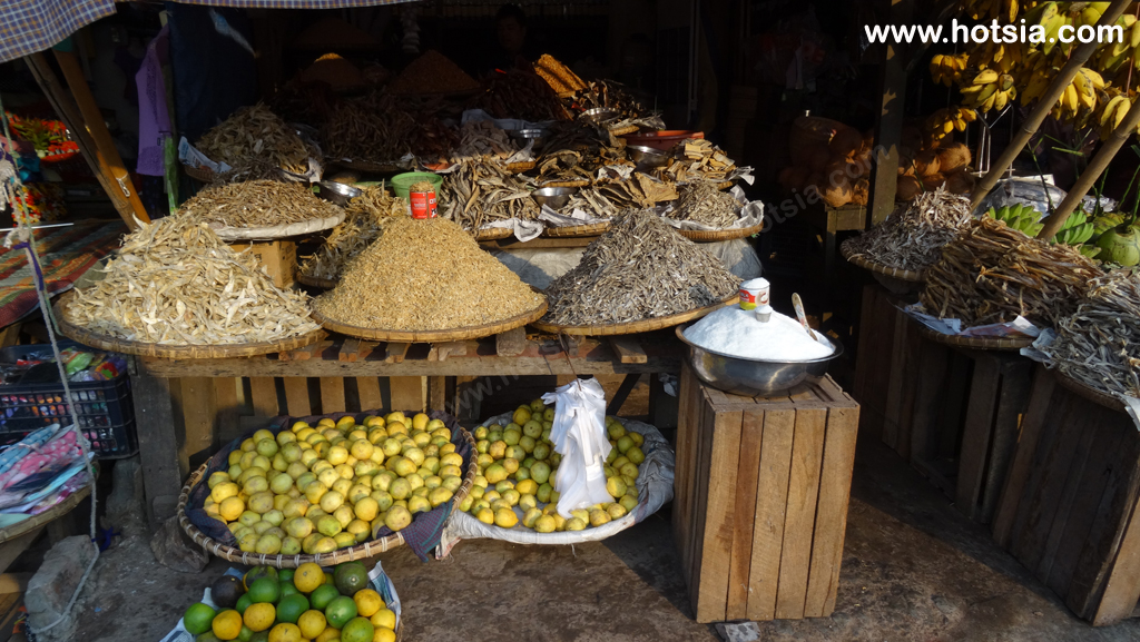 เที่ยวพม่า เมืองพินอูลวิน ตลาดเช้าพินอูลวิน