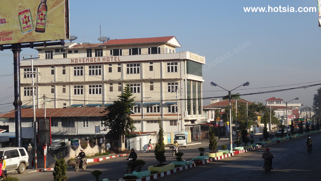 เที่ยวพม่า เมืองตองยี รัฐฉาน พม่า โรงแรมในเมืองตองยี รัฐฉาน พม่า