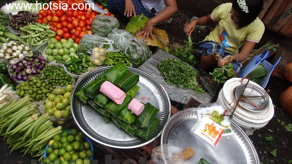 เที่ยวย่างกุ้งพม่าด้วยตัวเอง ตลาดเช้าย่างกุ้ง
