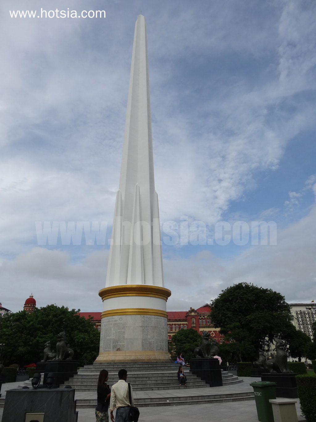 เที่ยวย่างกุ้งพม่าด้วยตัวเอง สวนสาธารณะกลางเมืองย่างกุ้ง