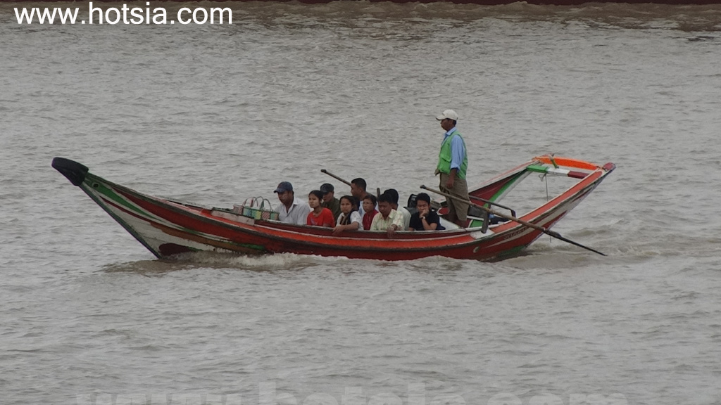 เที่ยวย่างกุ้งพม่าด้วยตัวเอง แม่น้ำย่างกุ้ง