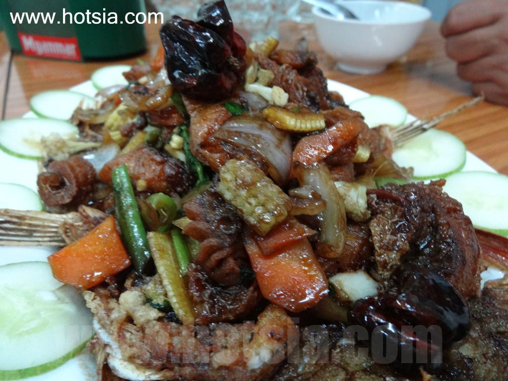 เที่ยวย่างกุ้งพม่าด้วยตัวเอง อาหารไทยใหญ่ในย่างกุ้ง