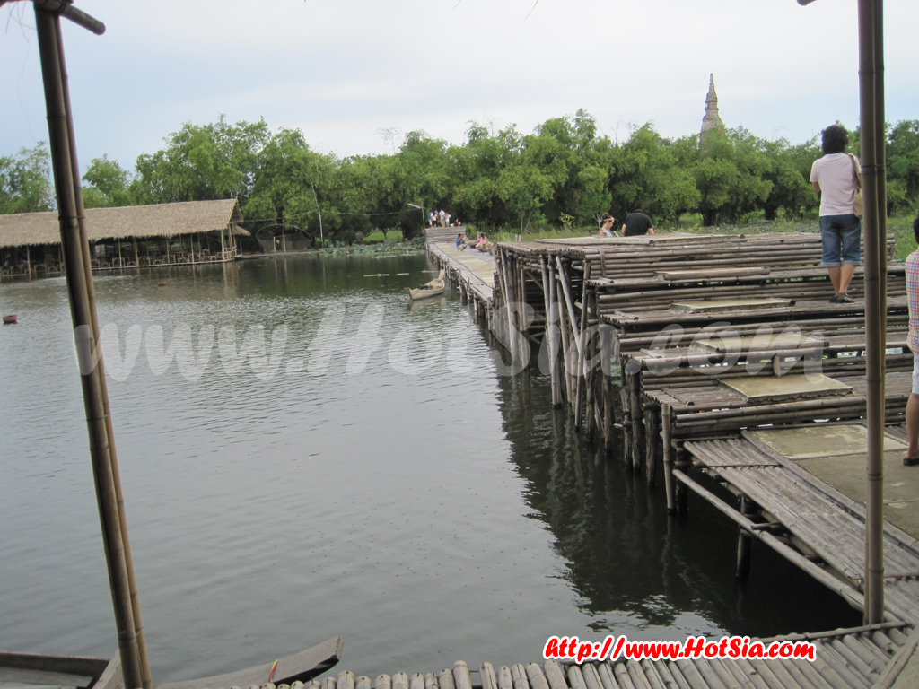 อยุธยา ตลาดน้ำคลองสระบัว