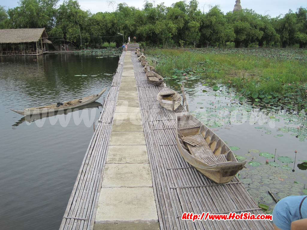 อยุธยา ตลาดน้ำคลองสระบัว