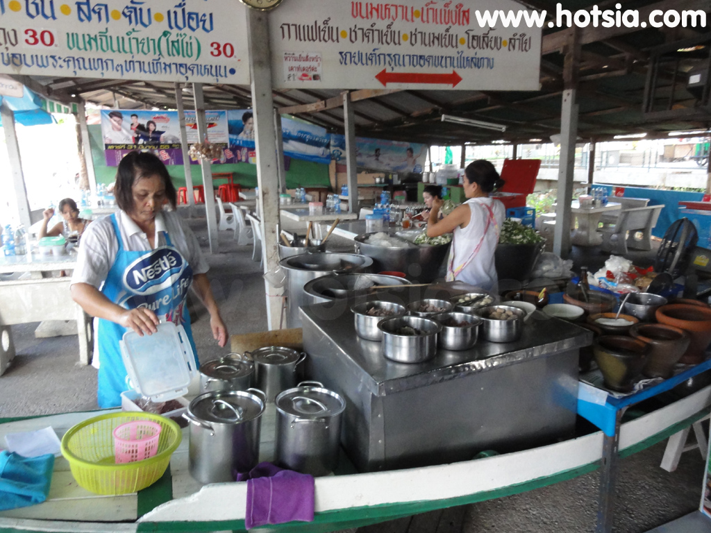 เที่ยวอยุธยา ก๋วยเตี๋ยวเรือป้าเล็ก อยุธยา