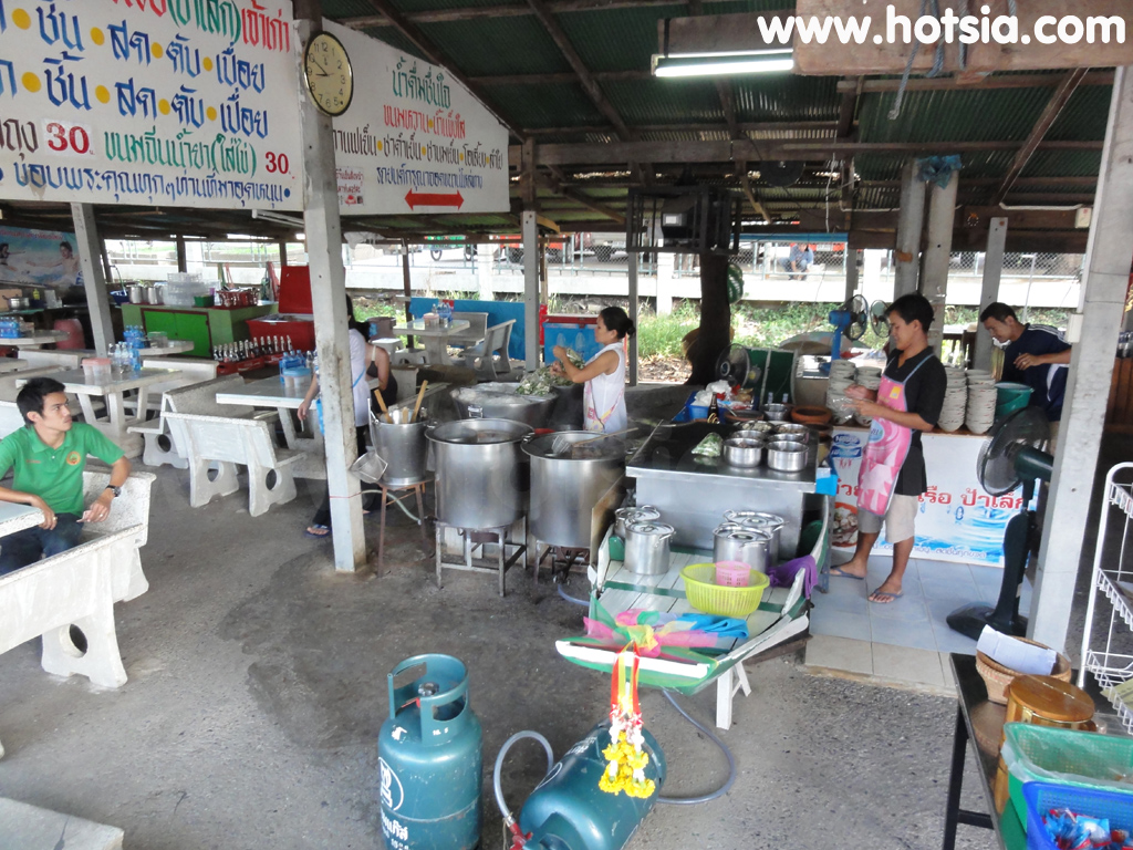 เที่ยวอยุธยา ก๋วยเตี๋ยวเรือป้าเล็ก อยุธยา