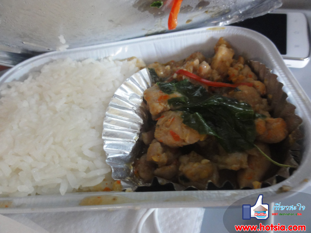 เที่ยวกรุงเทพฯ ผัดกระเพราไก่แอร์เอเชีย