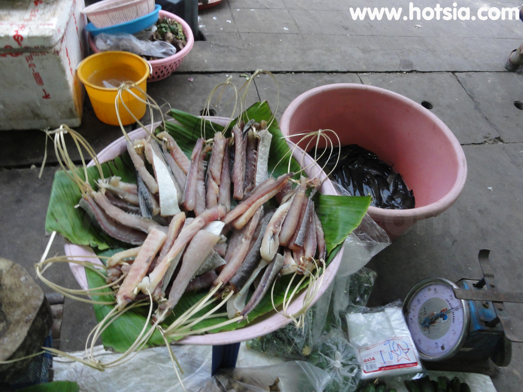 เชียงคาน ปลาหมูตลาดสดเชียงคาน